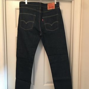 Mens Levi's 522 Selvedge Jeans - size 32 x 34